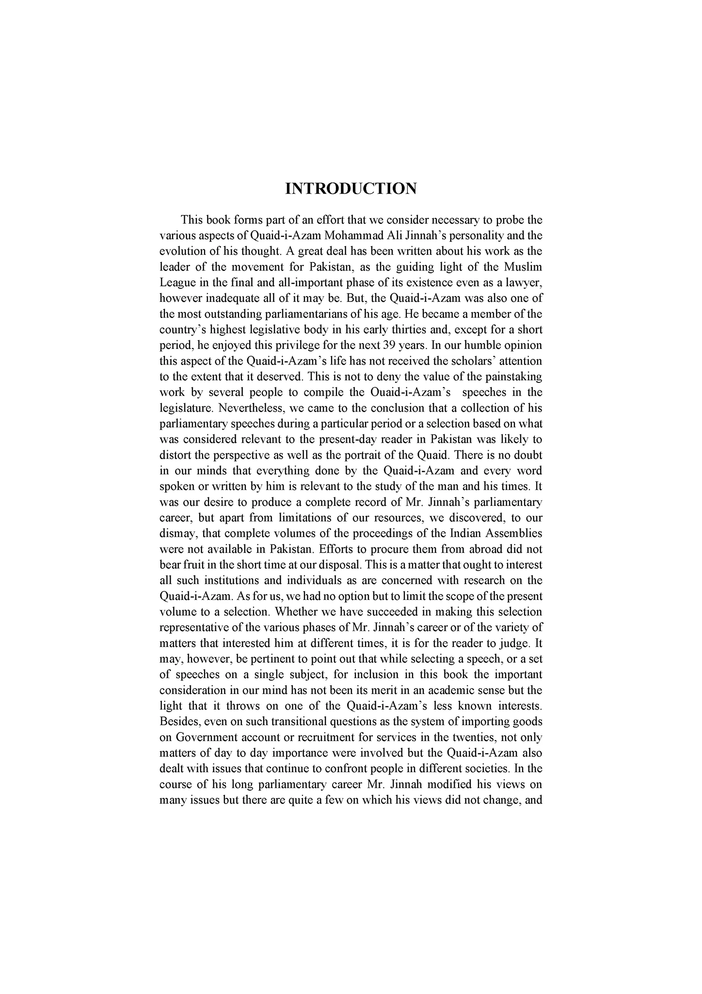 Jinnah As A Parliamentarian - Image 4