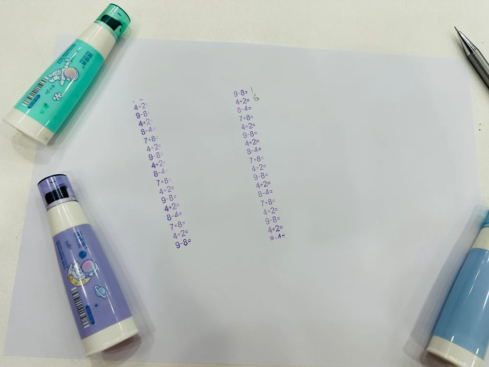 Roller Sharpener Eraser With Maths - Image 3